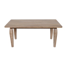 Jofran Furniture Spader Washed Sand 70 Inch Dining Table