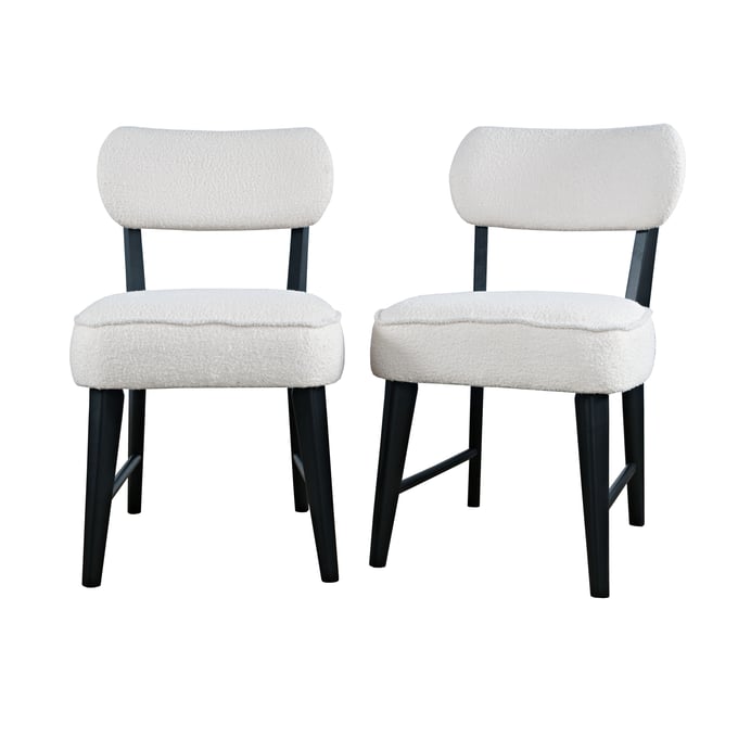 2 Jofran Furniture Wes Black Dining Chairs JFN-2271-WESCHBLK