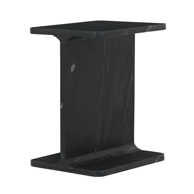 Jofran Furniture Enzo Black Marble Icon End Table JFN-2330-ENZOBLK