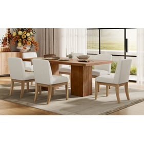 Jofran Furniture Sequoia Brown 7pc Dining Room Set