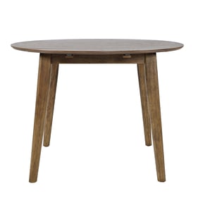 Jofran Furniture Percy Chestnut 42 Inch Round Drop Leaf Dining Table