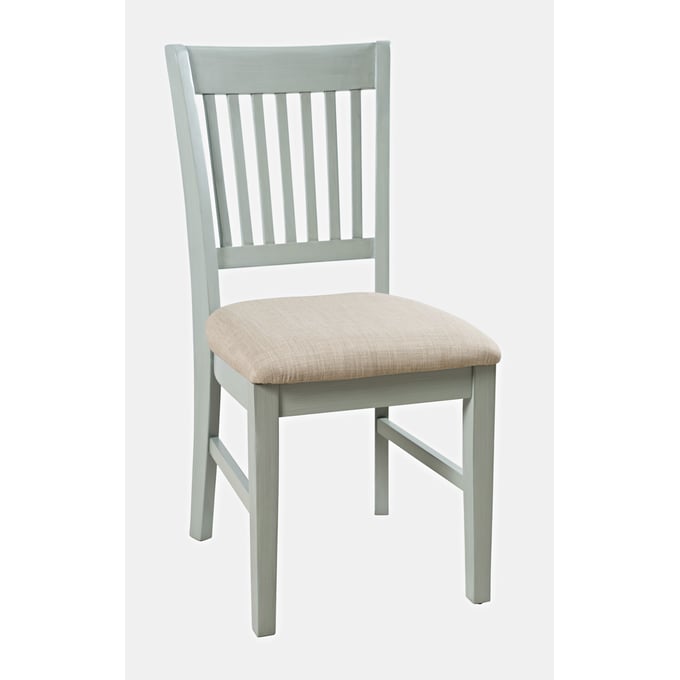 Jofran Furniture Craftsman Earl Grey Slat Back Upholstered Desk Chair JFN-375-370KD