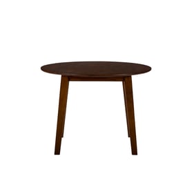 Jofran Furniture Simplicity Caramel Round Drop Leaf Table