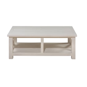 Jofran Furniture Madaket Distressed Off White Cocktail Table