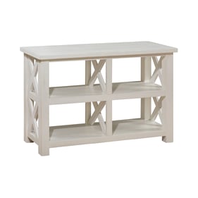 Jofran Furniture Madaket Distressed Off White Sofa Table