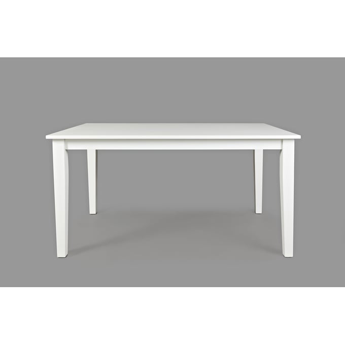 Jofran Furniture Simplicity Paper White Rectangle Dining Table JFN-652-60