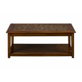 Jofran Furniture Baroque Brown Cocktail Table