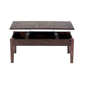 Jofran Furniture Baroque Brown Lift Top Cocktail Table