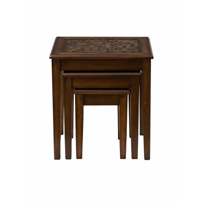 Jofran Furniture Baroque Brown 3pc Nesting Tables JFN-698-7