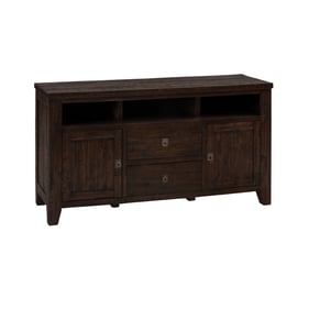 Jofran Furniture Kona Grove Chocolate Dark Brown 60 Inch Media Unit