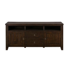 Jofran Furniture Kona Grove Chocolate Dark Brown 70 Inch Media Unit