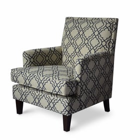 Jofran Furniture Aubrey Midnight Fabric Accent Chair