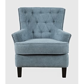 Jofran Furniture Bryson Blue Accent Chair