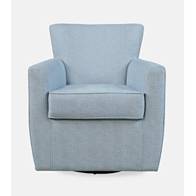 Jofran Furniture Blakely Harper Sky Swivel Accent Chair