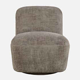 Jofran Furniture Josie Mink Swivel Accent Chair