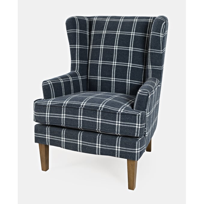 Jofran Furniture Lacroix Navy Accent Chair JFN-LACROIX-CH-NAVY