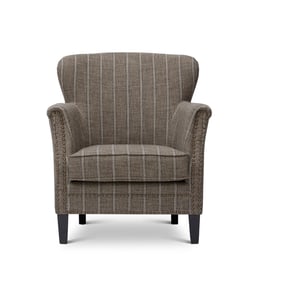 Jofran Furniture Layla Mocha Fabric Accent Chair