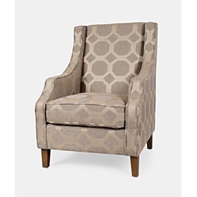 Jofran Furniture Sanders Taupe Accent Chair