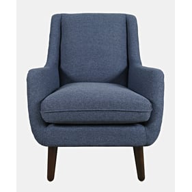 Jofran Furniture Theo Navy Upholstered Accent Chair