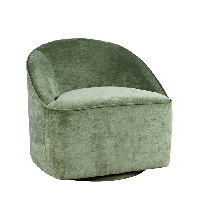 Jofran Furniture Lulu Forest Upholstered Swivel Accent Chair JFN-LULU2-SW-FOR