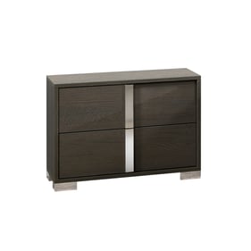 JM Furniture Alice Matte Gray Right Nightstand