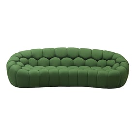 JM Furniture Fantasy Green Sofa