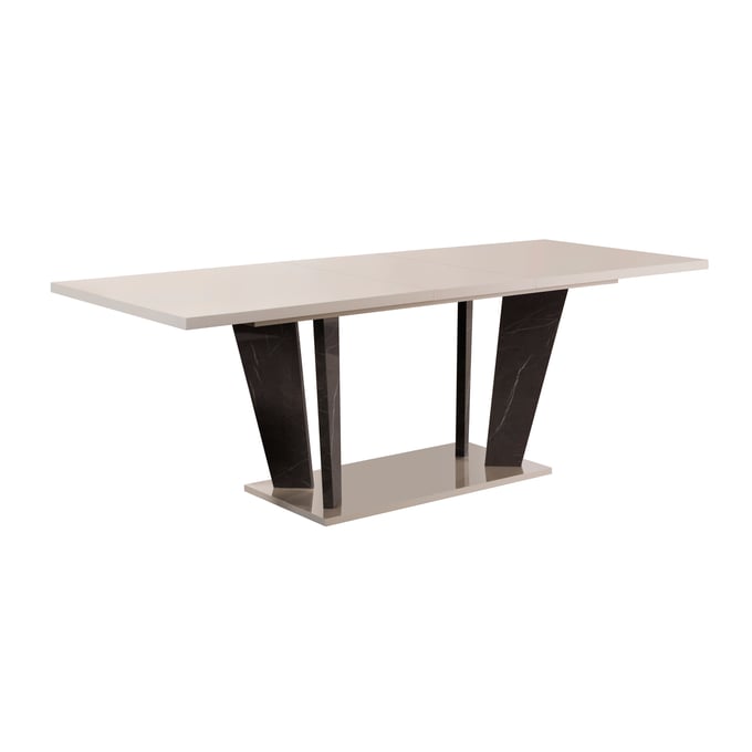 JM Furniture Sonia Pearl Metallic Dining Table JNM-18554-DT