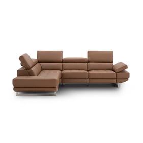 JM Furniture Annalaise Caramel LAF Sectional