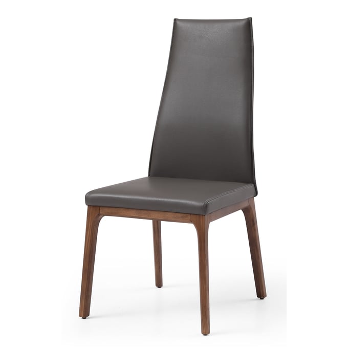 JM Furniture Windsor Grey And Walnut High Back Chair JNM-19984