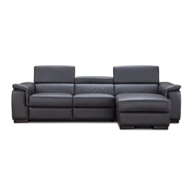 JM Furniture Allegra Slate Grey RAF Sectional