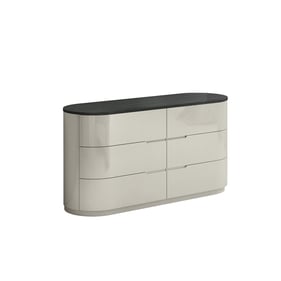 JM Furniture Amsterdam Grey Dresser