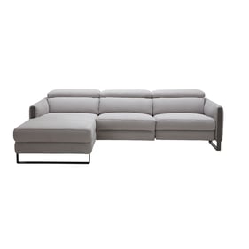 JM Furniture Antonio Chalk LAF Sectional