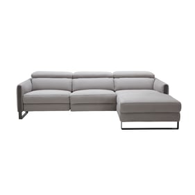 JM Furniture Antonio Chalk RAF Sectional