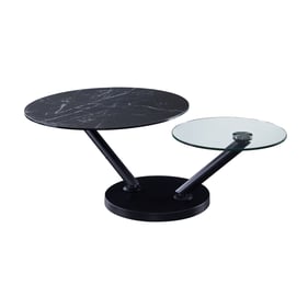 JM Furniture Austin Black Coffee Table