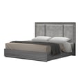 Blade Premium Queen Bed in Light Moon Grey