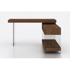 JM Furniture Elm Walnut Desk