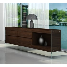 JM Furniture Float Dark Oak Buffet