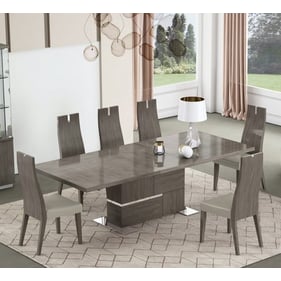 JM Furniture Copenhagen Chestnut 7pc Dining Room Set