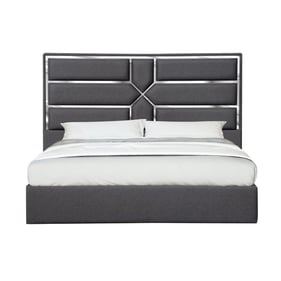 JM Furniture Da Vinci Charcoal King Bed