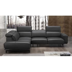 JM Furniture Davenport Slate Grey LAF Sectional