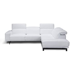 JM Furniture Davenport Snow White RAF Sectional