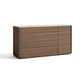 JM Furniture Faro Walnut Dresser