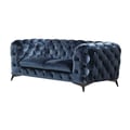 Glitz Love Seat in Blue