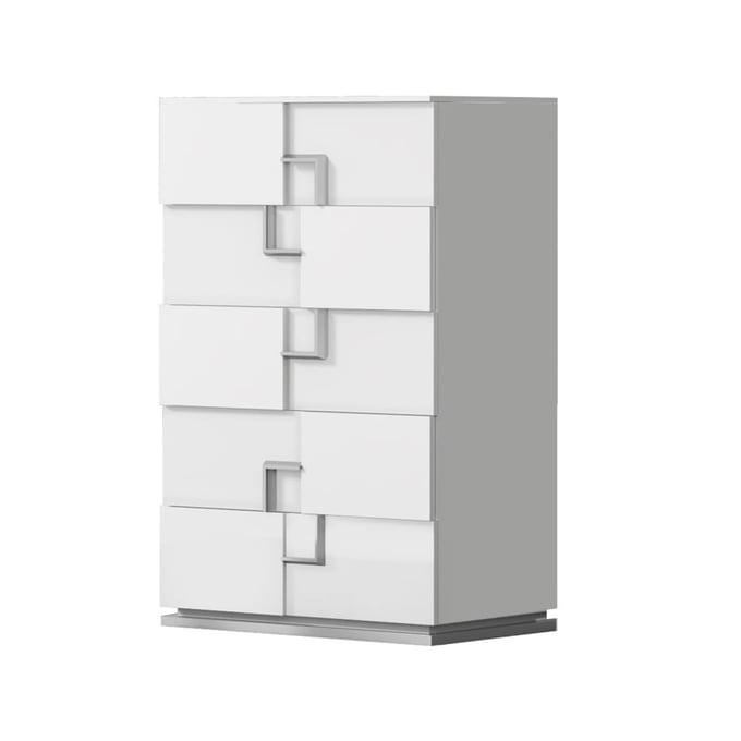 JM Furniture Infinity White Premium Chest JNM-17441-C