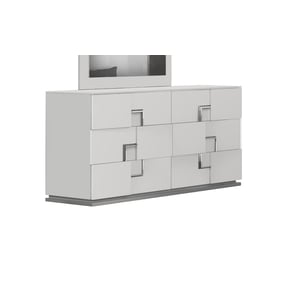 JM Furniture Infinity White Premium Dresser