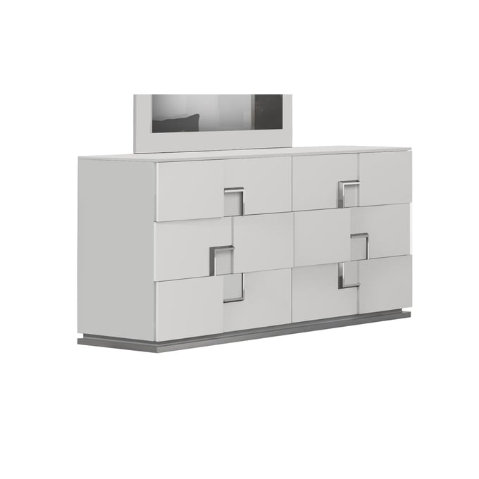 JM Furniture Infinity White Premium Dresser JNM-17441-D