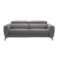 Lorenzo Grey Fabric Sofa