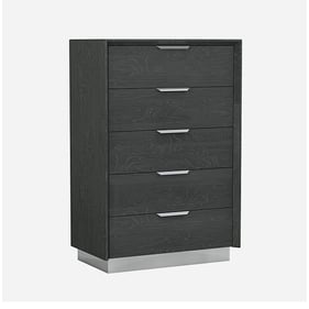 JM Furniture Monte Leone Grey Chest