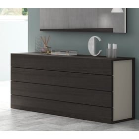 JM Furniture Maia Light Grey Wenge Dresser