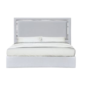 JM Furniture Monet Silver Grey Queen Bed